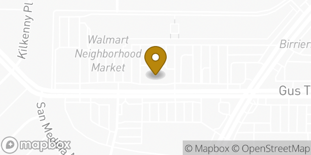 Map showing the location of Chase Bank in Dallas, TX 75228