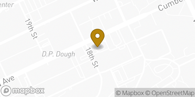 Map showing the location of McDonald's in Knoxville, TN 37916