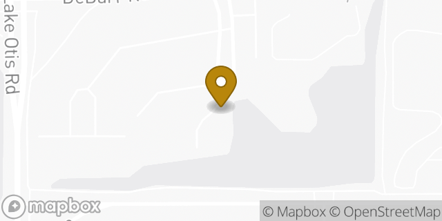 Map showing the location of American Legion Department of Alaska in Anchorage, AK 99508
