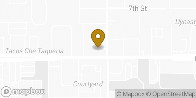 Map showing the location of Budget Truck Rental in Riverside, CA 92507