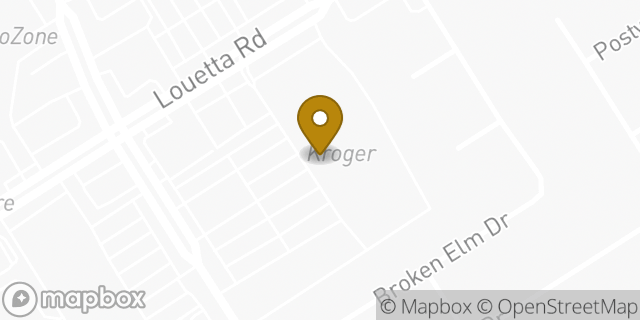 Map showing the location of Starbucks in Spring, TX 77379