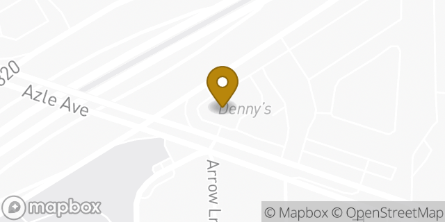 Map showing the location of Amazon Locker - Livio in Fort Worth, TX 76106