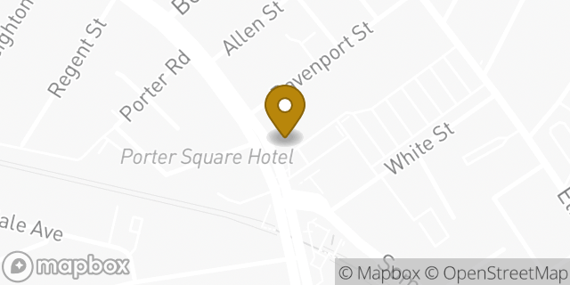 Map showing the location of Dunkin' in Cambridge, MA 02140