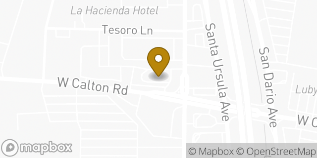 Map showing the location of San Bernardo & Calton in Laredo, TX 78041