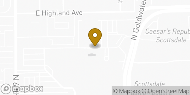 Map showing the location of Life Time in Scottsdale, AZ 85251