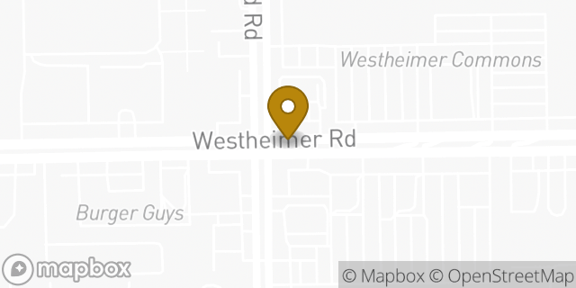 Map showing the location of Marshalls in Houston, TX 77077
