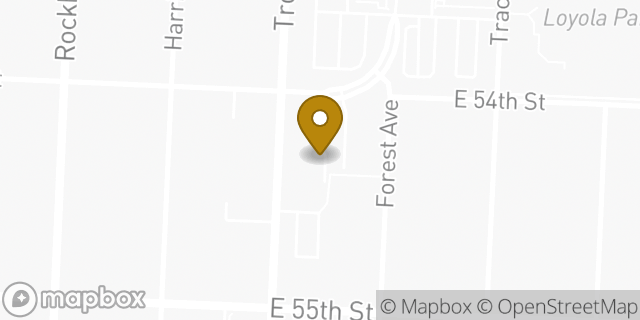 Map showing the location of Amazon Locker - Pump in Kansas City, MO 64110