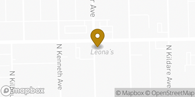 Map showing the location of Starbucks in Chicago, IL 60641