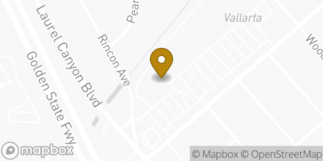 Map showing the location of Amazon Locker - Ego in San Fernando, CA 91340