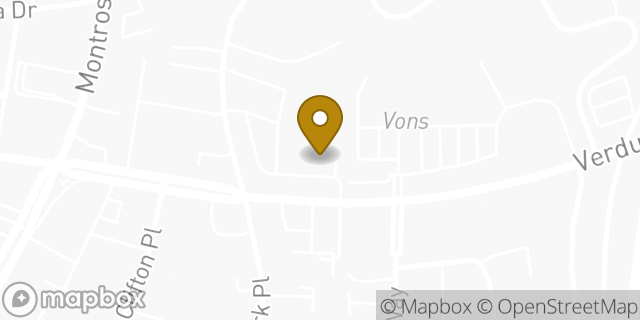 Map showing the location of Marshalls in Montrose, CA 91020