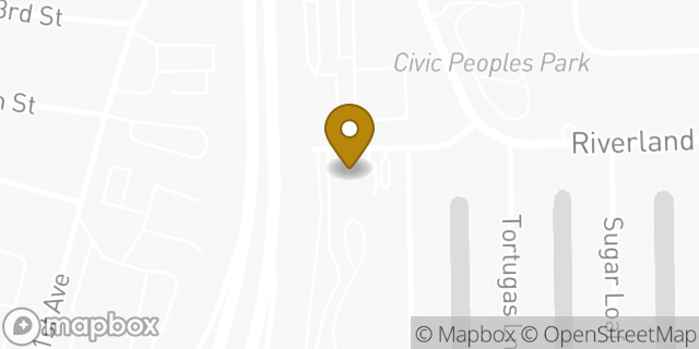 Map showing the location of Amazon Locker - Chez in Fort Lauderdale, FL 33312