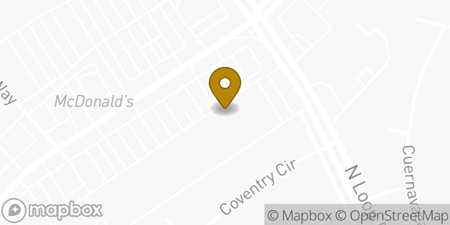 Map showing the location of The UPS Store in El Paso, TX 79907