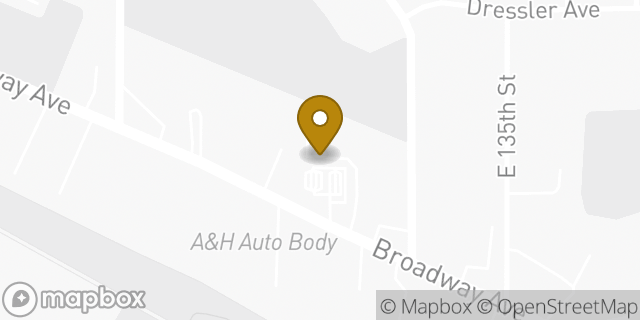 Map showing the location of American Legion Post 304 in Cleveland, OH 44125
