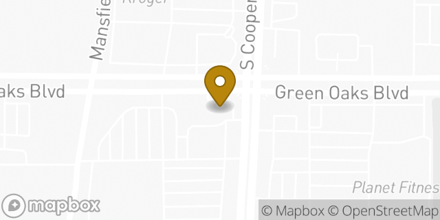 Map showing the location of Coinme in Arlington, TX 76017
