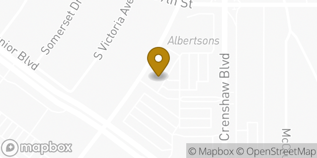 Map showing the location of Chipotle Mexican Grill in Los Angeles, CA 90008