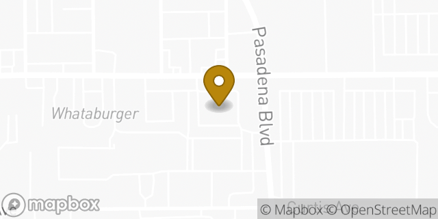 Map showing the location of ATM CVS in Pasadena, TX