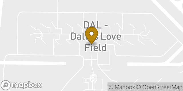 Map showing the location of Baskin-Robbins in Dallas, TX 75235