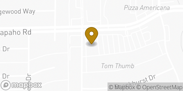 Map showing the location of Coinme in Richardson, TX 75080