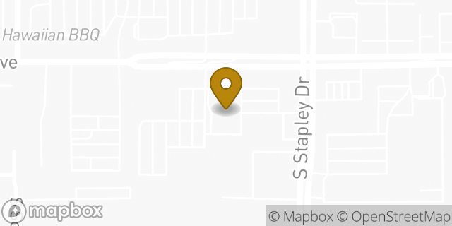 Map showing the location of ATM Walgreens in Mesa, AZ 85204