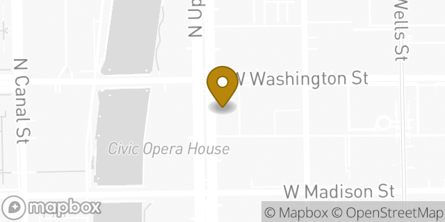 Map showing the location of The UPS Store in Chicago, IL 60606