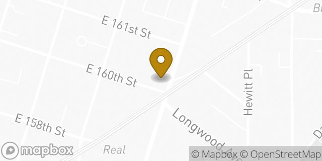 Map showing the location of Subway in Bronx, NY 10459