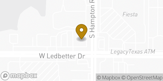 Map showing the location of Walgreens in Dallas, TX 75233