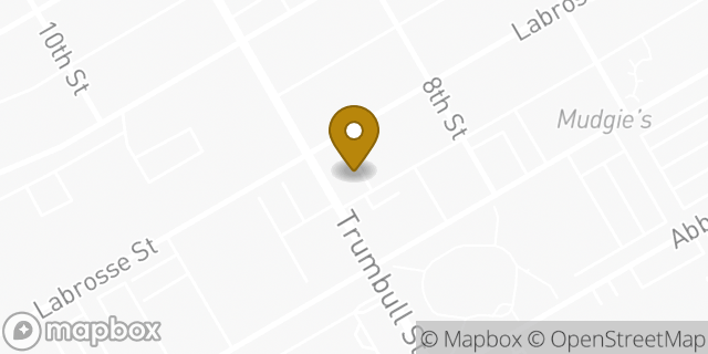 Map showing the location of Chase Mortgage in Detroit, MI 48216