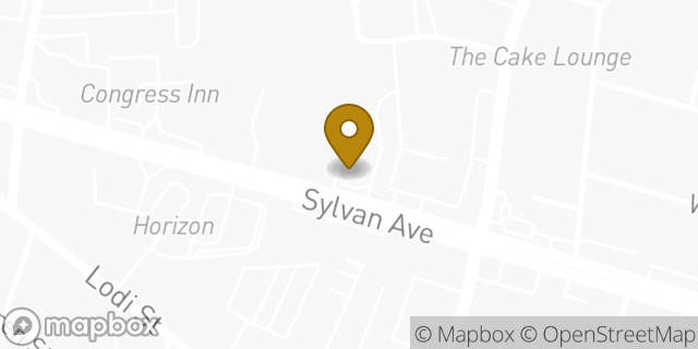 Map showing the location of Starbucks in Little Ferry, NJ 07643