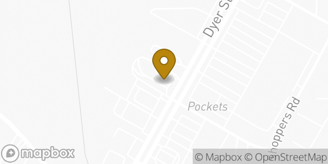 Map showing the location of McDonald's in El Paso, TX 79924