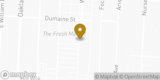 Map showing the location of Metairie Ace Hardware in Metairie, LA 70005