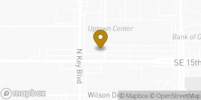 Map showing the location of Amazon Locker - Putney in Oklahoma City, OK 73110