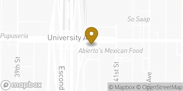 Map showing the location of Amazon Locker - Wasfia in San Diego, CA 92105