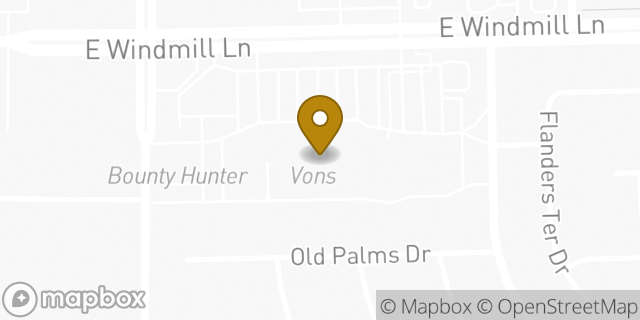 Map showing the location of Vons in Las Vegas, NV 89123