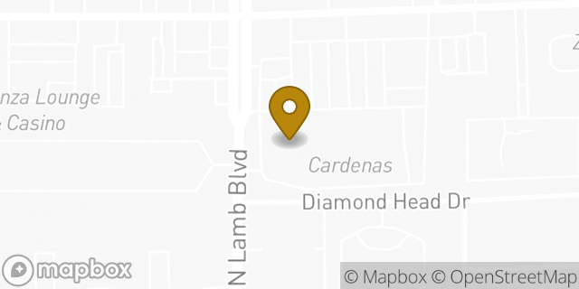Map showing the location of CVS Pharmacy in Las Vegas, NV 89110