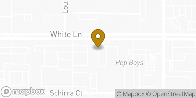 Map showing the location of Sonic Drive In in Bakersfield, CA 93309