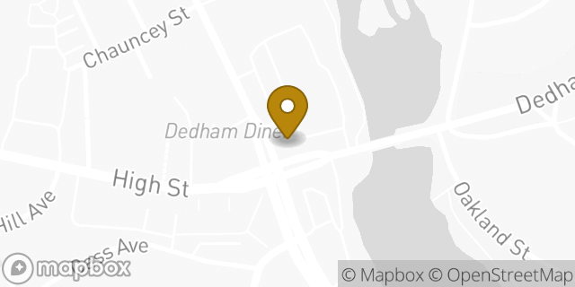 Map showing the location of Bank of America Walk-Up ATM | East Dedham Remote in Dedham, MA 02026