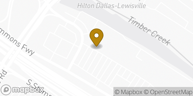 Map showing the location of Marshalls in Lewisville, TX 75067