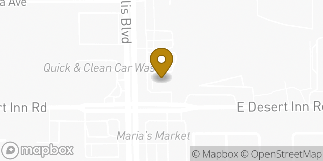 Map showing the location of AutoZone in Las Vegas, NV 89121