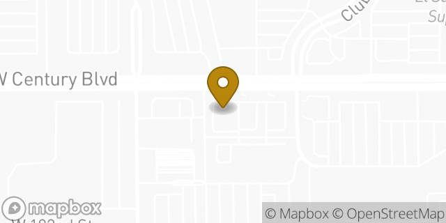 Map showing the location of Chase Bank in Inglewood, CA 90303