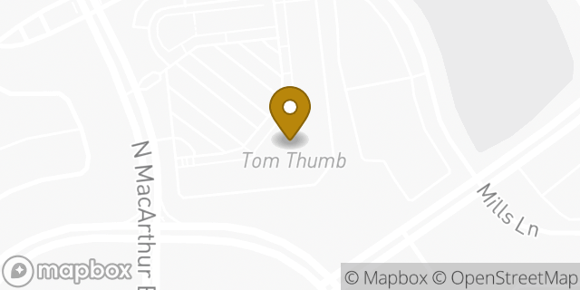 Map showing the location of Coinme in Irving, TX 75038