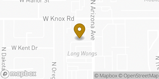 Map showing the location of Get Sassy Beauty Supply in Chandler, AZ 85225