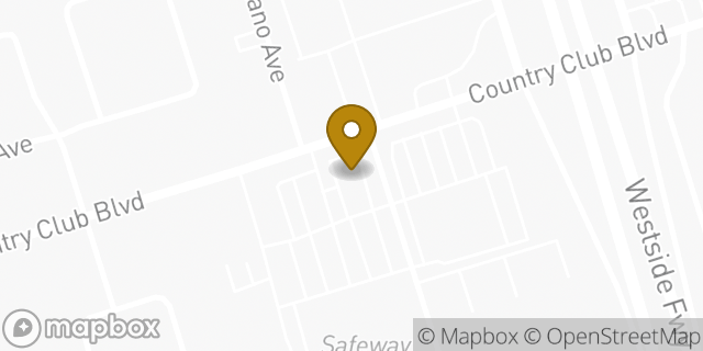 Map showing the location of Safeway Fuel Station in Stockton, CA 95204