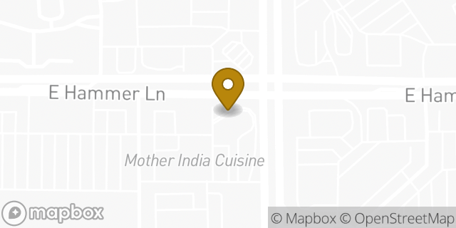 Map showing the location of Starbucks in Stockton, CA 95210