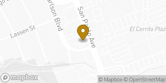 Map showing the location of Chipotle Mexican Grill in El Cerrito, CA 94530