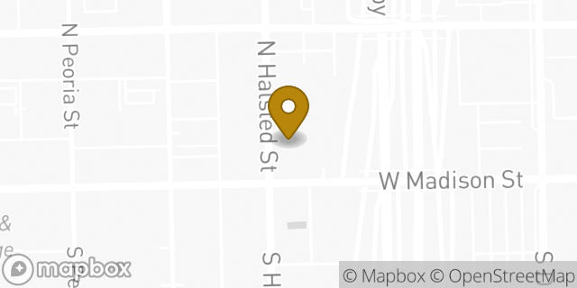 Map showing the location of Whole Foods Market in Chicago, IL 60661