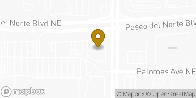 Map showing the location of ATM Walgreens in Albuquerque, NM 87113
