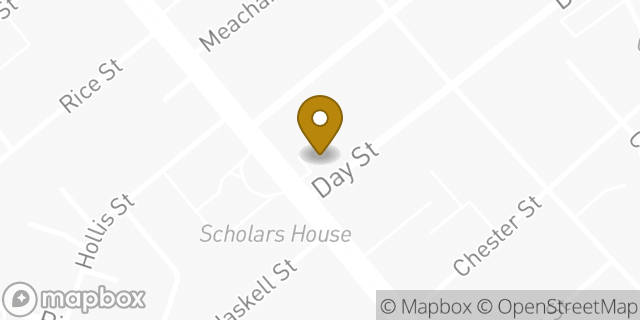 Map showing the location of Amazon Locker - Patrick in Cambridge, MA 02140