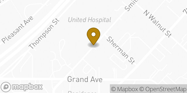 Map showing the location of John Nasseff Neuroscience Specialty Clinic in St Paul, MN 55102