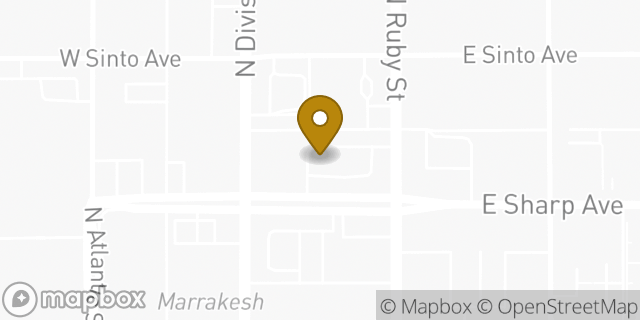 Map showing the location of Spokane, WA (Shiv) in Spokane, WA 99203