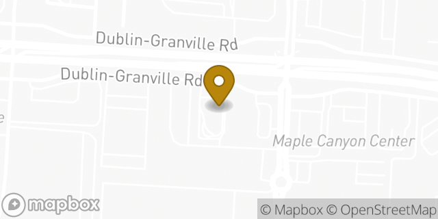 Map showing the location of McDonald's in Columbus, OH 43229
